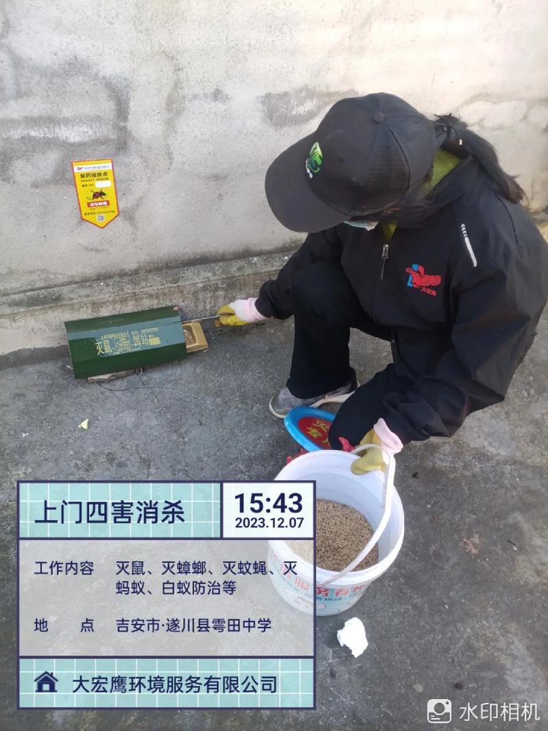工廠、學校、衛生院、幼兒園定期四害消殺服務 守護健康環境，專業滅治老鼠蟑螂蚊蠅